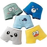 Core Pretty Toddler Boxer Briefs Cotton Boys Underwear Kids Underpants Size 3-12Years (Pack of 5)