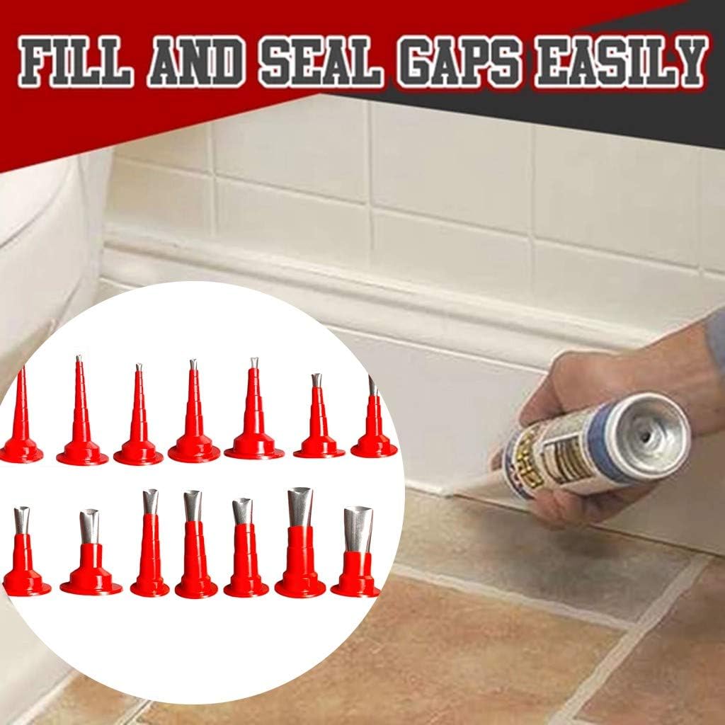 Sealing Finisher Nozzle, Caulk Nozzle Applicator, Silicone Sealant