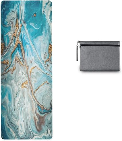 turquoise yoga mat