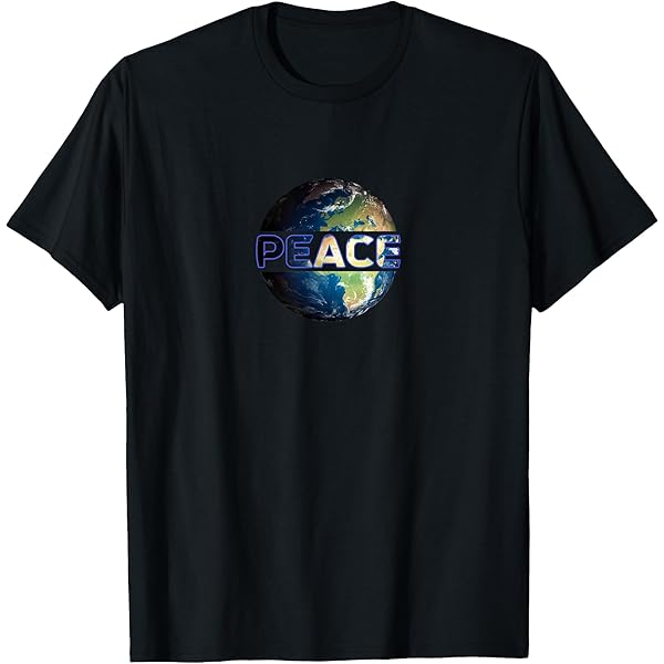 Amazon.com: Peace on Earth T-Shirt : Clothing, Shoes & Jewelry