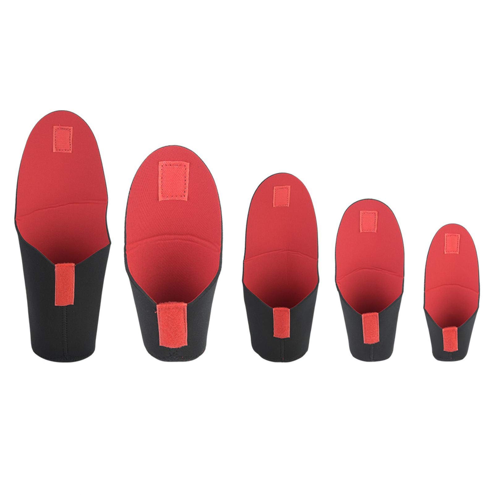 Lens Case,5pcs Camera Lens Storage Bag Protective Case Shockproof Pouch Set Photography Accessory,for SLR Camera Lens