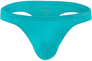 ZONBAILON Mens Thong Underwear Sexy Man Thong Butt-Flaunting Mens G-String T-Back