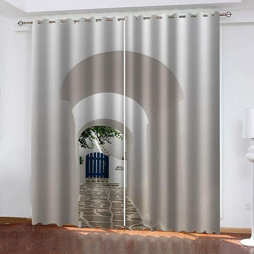 LOVEKKK Cortinas Corredor Dormitorio Moderno Blackout ...