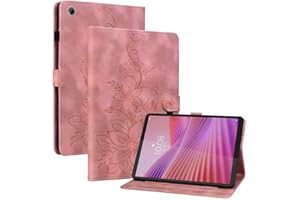 Tillytech Wallet Case for Lenovo Tab One/Lenovo Tab K9 TB305FUXU 8.7 inch 2025,with Multi-Angle Stand | Card Slot,PU Leather 