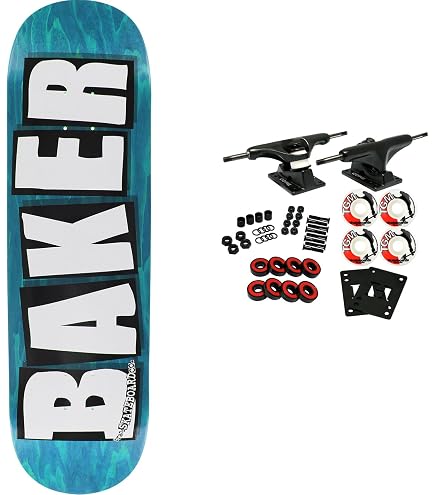 Amazon.com : Baker Skateboard Complete 8.0