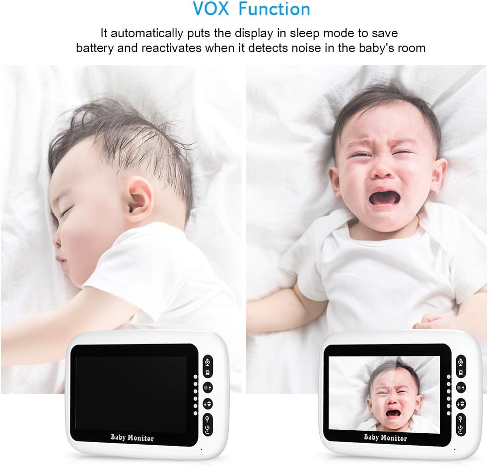 Bebe Puericulture Rappel Pour Lallaitement Du Bebe Qui Pleure Decdeal Moniteur Video Numerique Lcd Sans Fil Pour Bebe Avec Vision Nocturne Infrarouge Des Berceuses Securite Sakapersada Co Id