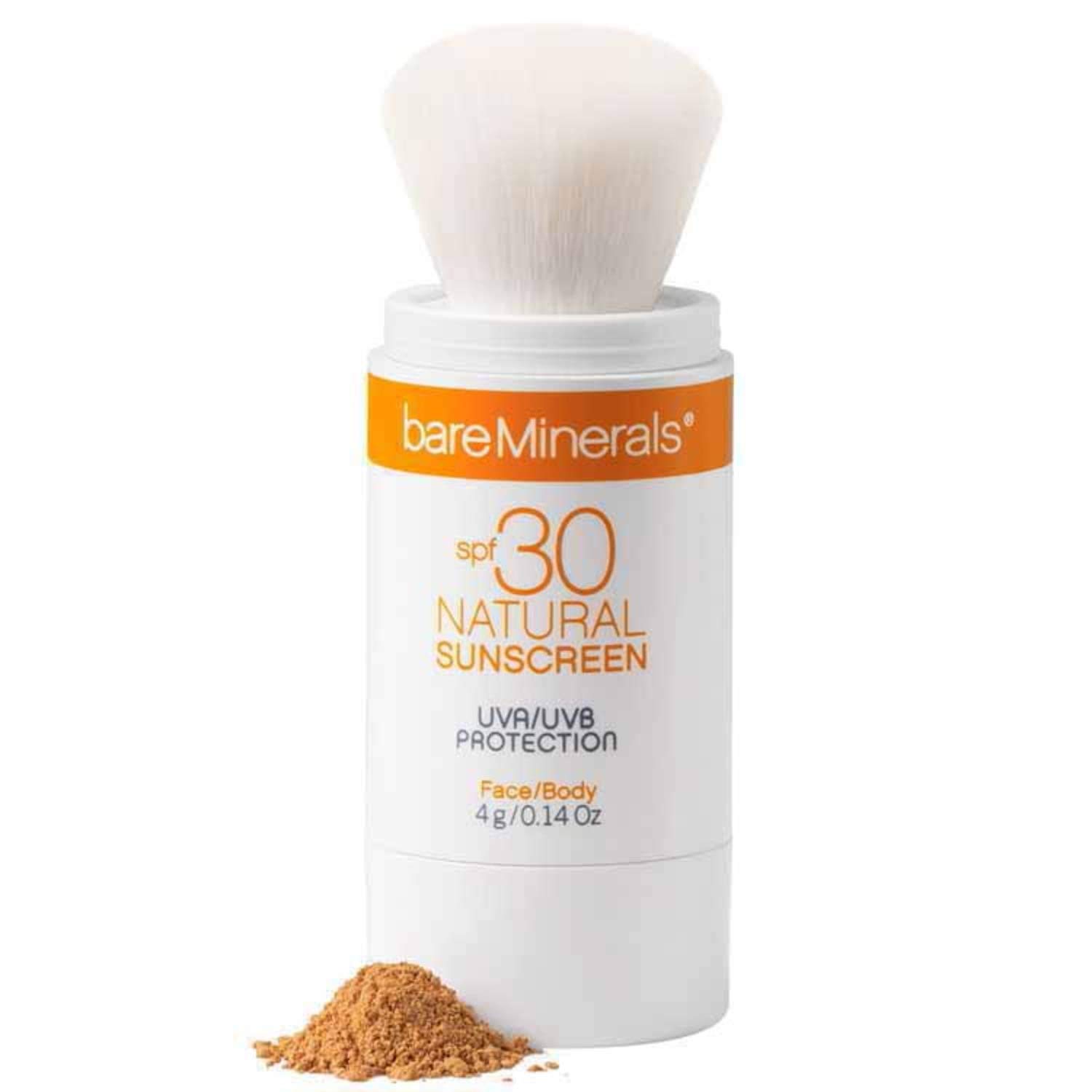 bareminerals natural sunscreen spf 30 for face & body medium