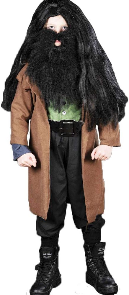 Magic Box Kids Size Hagrid Style Fancy Dress Costume Small (5-7 years)