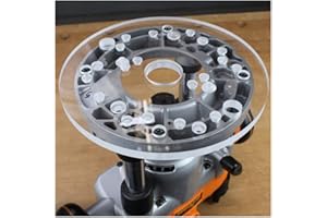 Infinity Cutting Tools Universal Router Base Plates (7.5" Round)