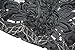 Lovful Womens Lace Flower Head Cap Beanie Hat Cap Turban,Black