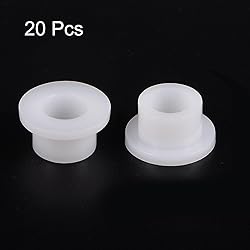 uxcell 20pcs Flanged Sleeve Bearings Plastic
