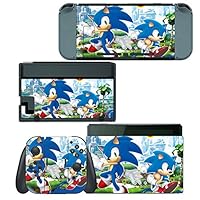 Decals Plus Skin Cover Sticker Wrap for Nintendo Switch Console Joy-Con and Dock
