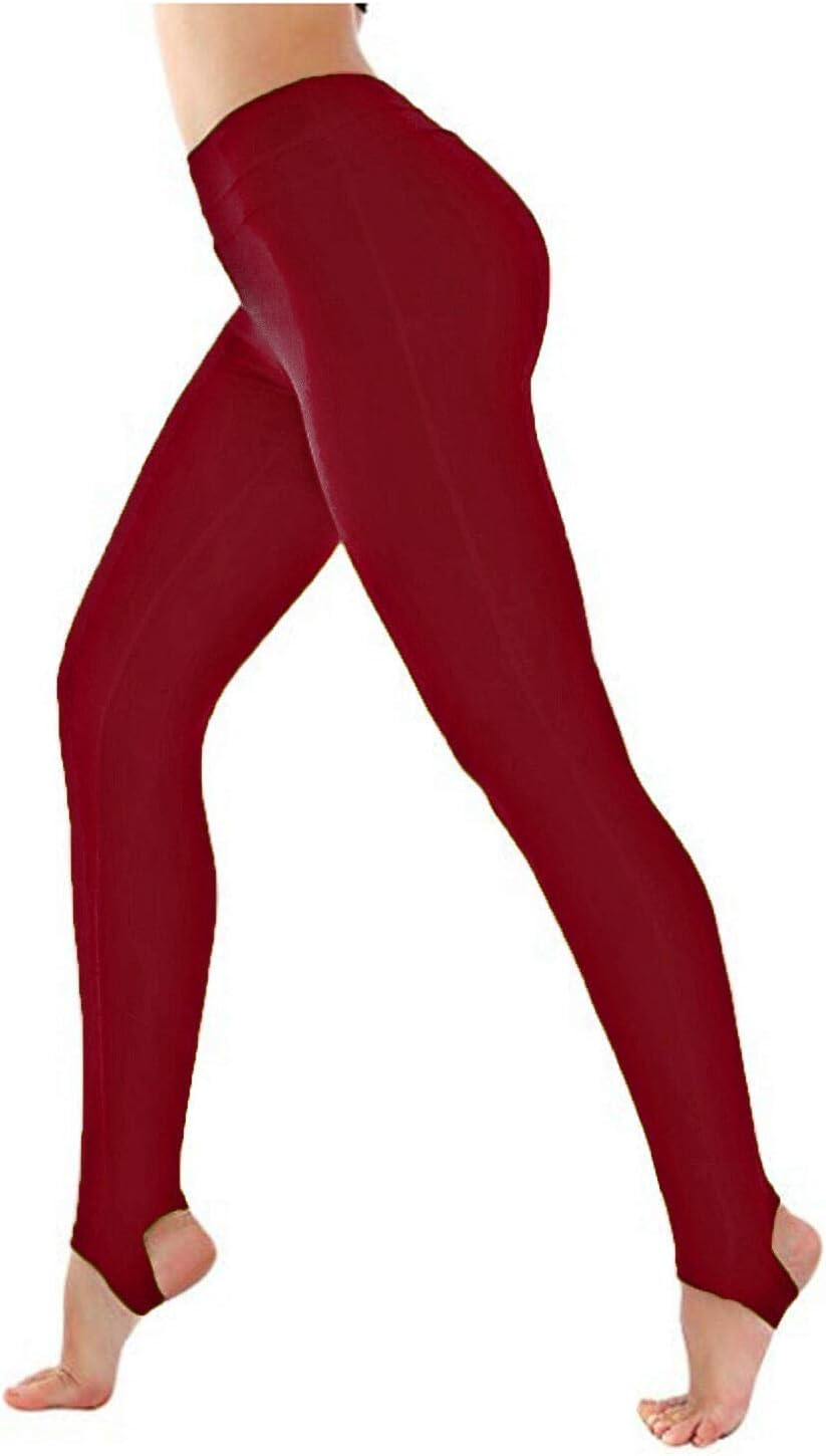 Kids Children Girls Stirrup Leggings Sports School Dance Ballet or Gymnastics Tights