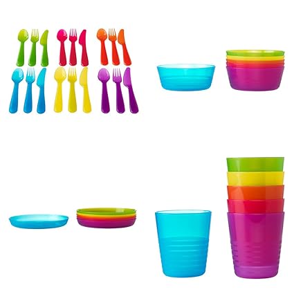 الدنيس البحر التقط أوراق الشجر خدمة النقل Ikea Vaisselle Enfant Amazon Barah Net