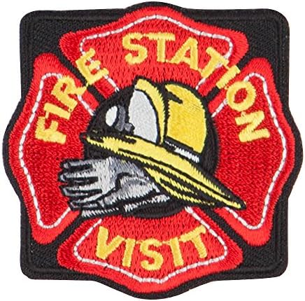 Fire Station Tour Patch - Black OSFM