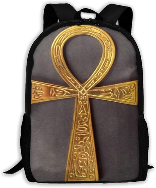 Ancient Egyptian Ankh Backpacks Casual School Bags Bookbag Amazon.ca