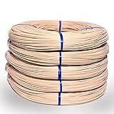 VFULIE 5PCS Basket Round Reeds #5 2.75mm 1-Pound