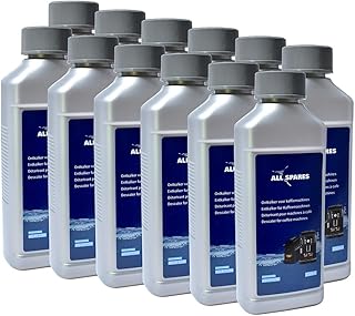 Saeco/Philips/Gaggia Kompatibel Flüssiger Entkalker (250ml) für CA6700 / 21001681 von AllSpares - 12 Flaschen