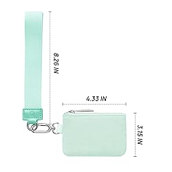 Mum's Memory Mini Zip Around Wristlet Wallet for