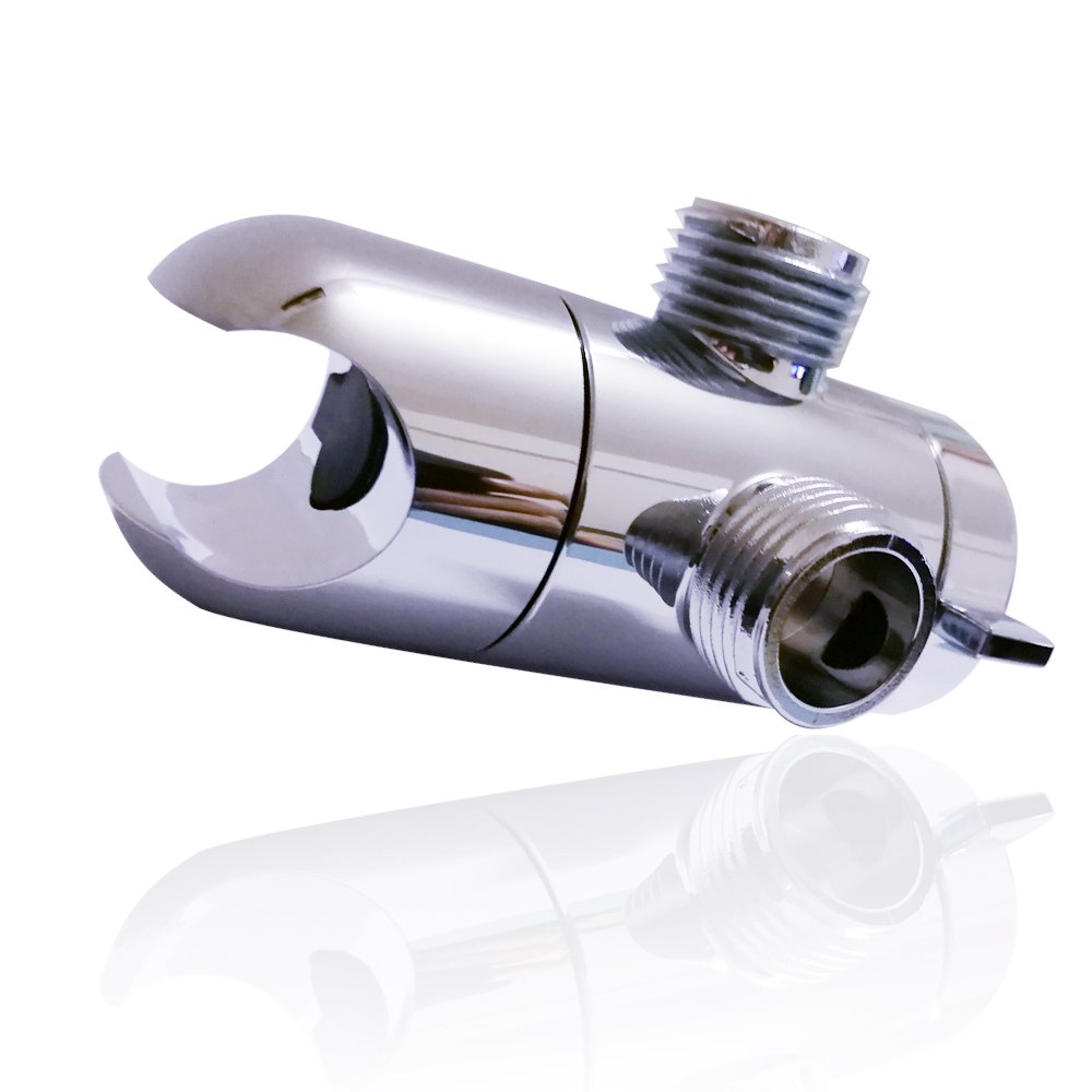 Shower Arm Diverter with Holder, SYIDINZN Universal Handheld 3 Way
