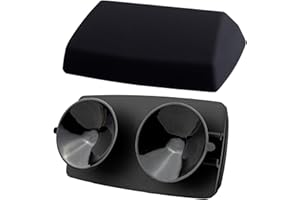 IoT Slash EZ Pass Cover + Holder with Super-Strong Suction Cups. Compact All-Black Look Inside & Outside Your Windshield for Your E-Z Pass and I-Pass