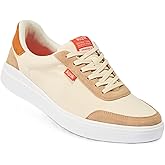 Kizik Slip On Sneakers: Prague 2 - Court Style, 4-Way Stretch Canvas with Suede Details, Casual Shoes for Men, Hands Free Convenience - Mens Regular Width