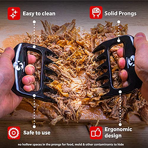 GK’s Premium BBQ Dream Set 100 Mess Proof Silicone BBQ Smoker Gloves