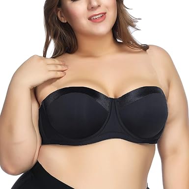 sujetador sin tirantes tallas grandes