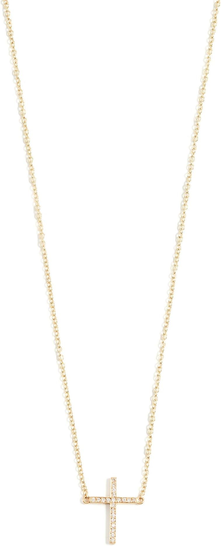 Women's Thin Cross Necklace