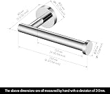 KES Chrome Toilet Roll Holder Wall Mounted SUS304 Stainless Steel A2175S12 view 7
