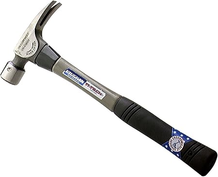 Vaughan 103 66 Marteau Arrache Clou En Titane Avec Tete De Frappe Lisse Et Manche En Fibre De Verre 455 G Amazon Fr Bricolage