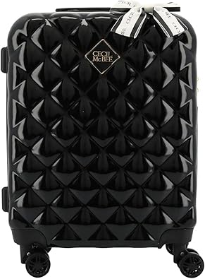 Amazon セシルマクビー スーツケース 35l 53cm 2 6kg レディース ブラック バッグ スーツケース