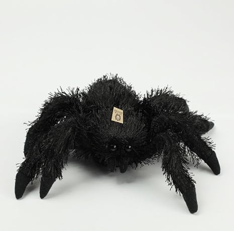 Spinne Tarantel Schwarze Witwe Plüschtier Kuscheltier Stofftier 70 von Zaloop