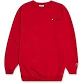Champion Crewneck Sweatshirt Big and Tall - Fleece Pullover Sweatshirt for Men