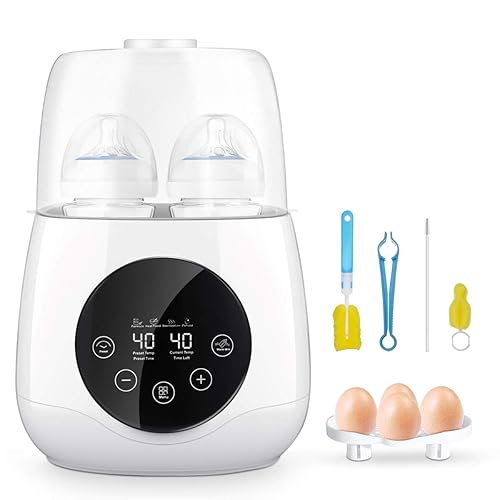 Baby Bottle Warmer, EIVOTOR Bottle Steam Sterilizer 6-in-1 Double - Main Image