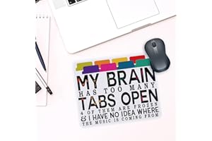 1 Pcs Funny Office Non-Slip Rubber Mouse Pad Gifts for Coworker Boss Supervisor Work Wireless Mouse Computers Laptop Desk Acc