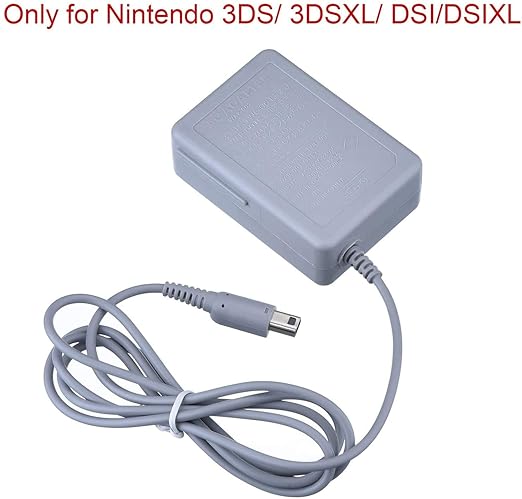 Amazon Com Ac Adapter Charger With Cable Compatible With Nintendo 3ds 3ds Xl 2ds 2ds Xl Dsi Dsi Xl Power Supply Replacement Not Compatible With Nintendo Ds And Ds Lite Video Games