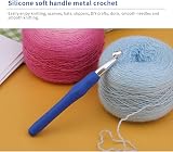 SUVSOON 9.0mm Crochet Hook Ergonomic Soft Handle Lightweight view 4