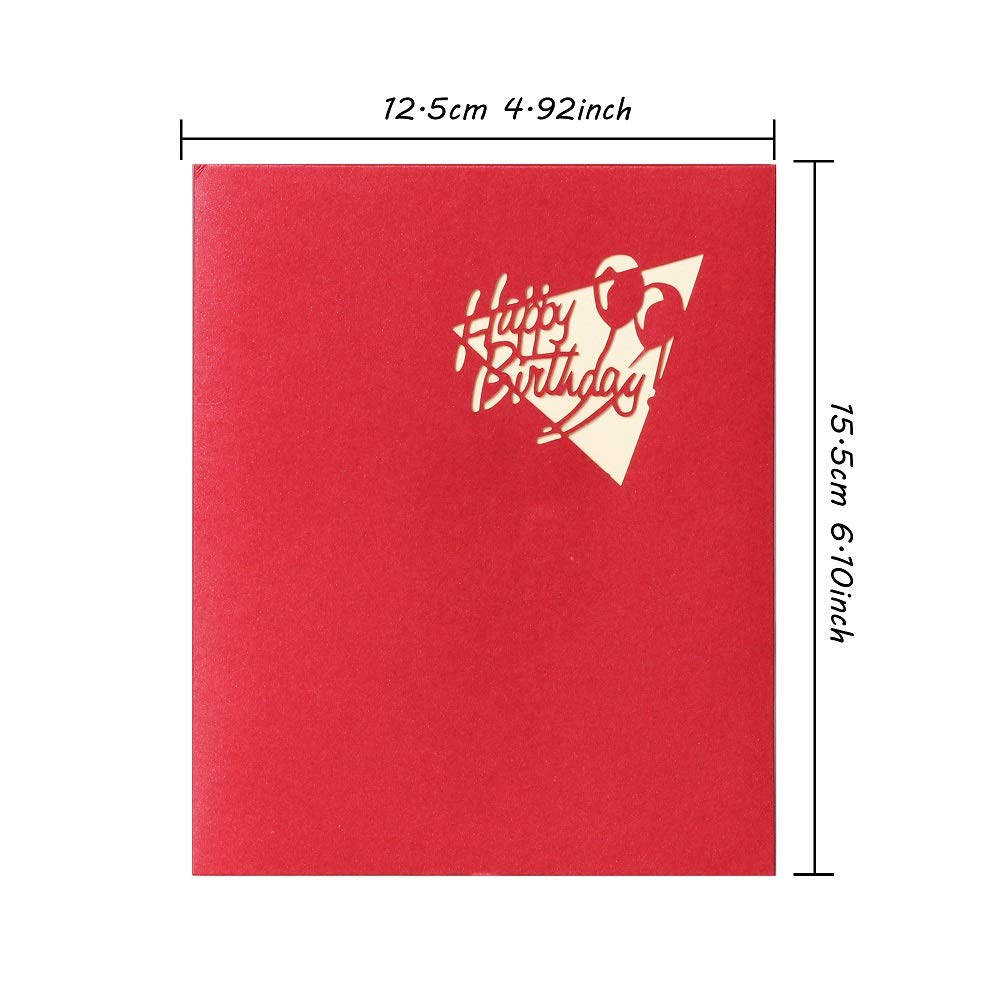 Biglietti D Auguri Donne E Bambini Biglietto Di Auguri Di Compleanno 3d Per Uomini Cancelleria E Prodotti Per Ufficio