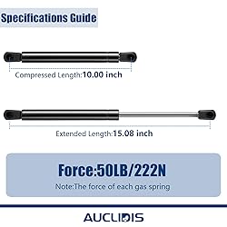 C1622127 C16-22127 15 inch 50lb/222N Gas Strut