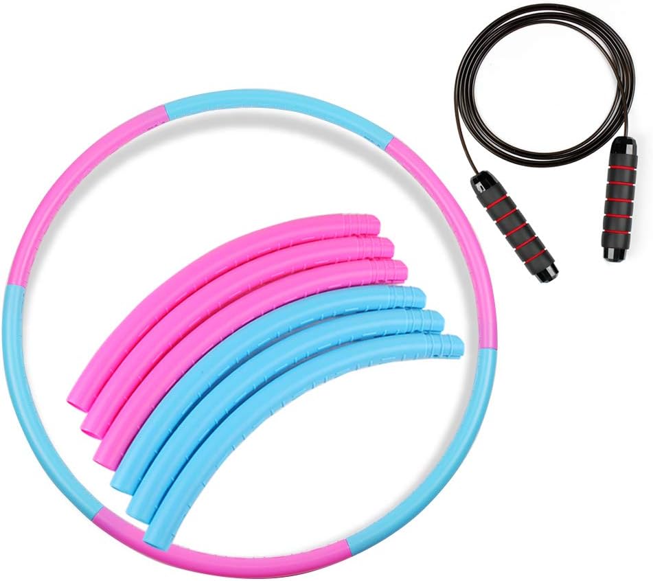 Hoola Hoop for Kids, GLE2016 Detachable Kids Hoola Hoop with Free
