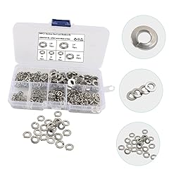 TIDTALEO 350Pcs Spring Lock Washer Assortment Kit