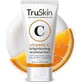 TruSkin Vitamin C Face Cream - Brightening Daily Moisturizer, 4 fl oz | Vitamins C &amp; E, B5, Jojoba Oil &amp; Green Tea to hydrate, nourish and support smooth, radiant-looking skin