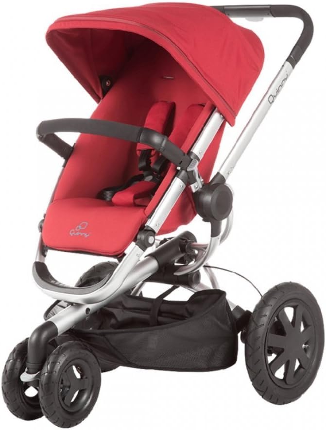 red quinny pram