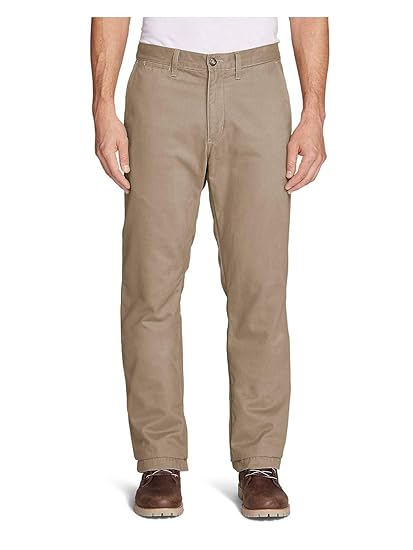 mens lined chinos