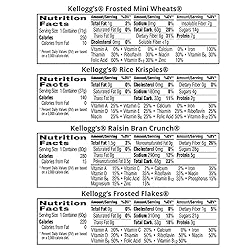Kellogg's Cold Breakfast Cereal Cups, Bulk Pantry