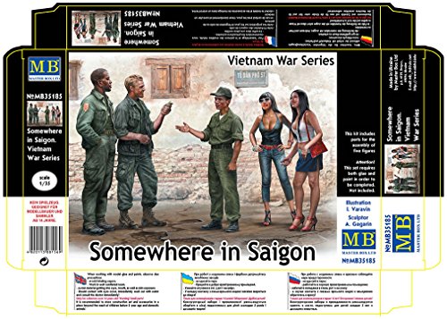 1:35 Somewhere In Saigon Vietnam Model Kit