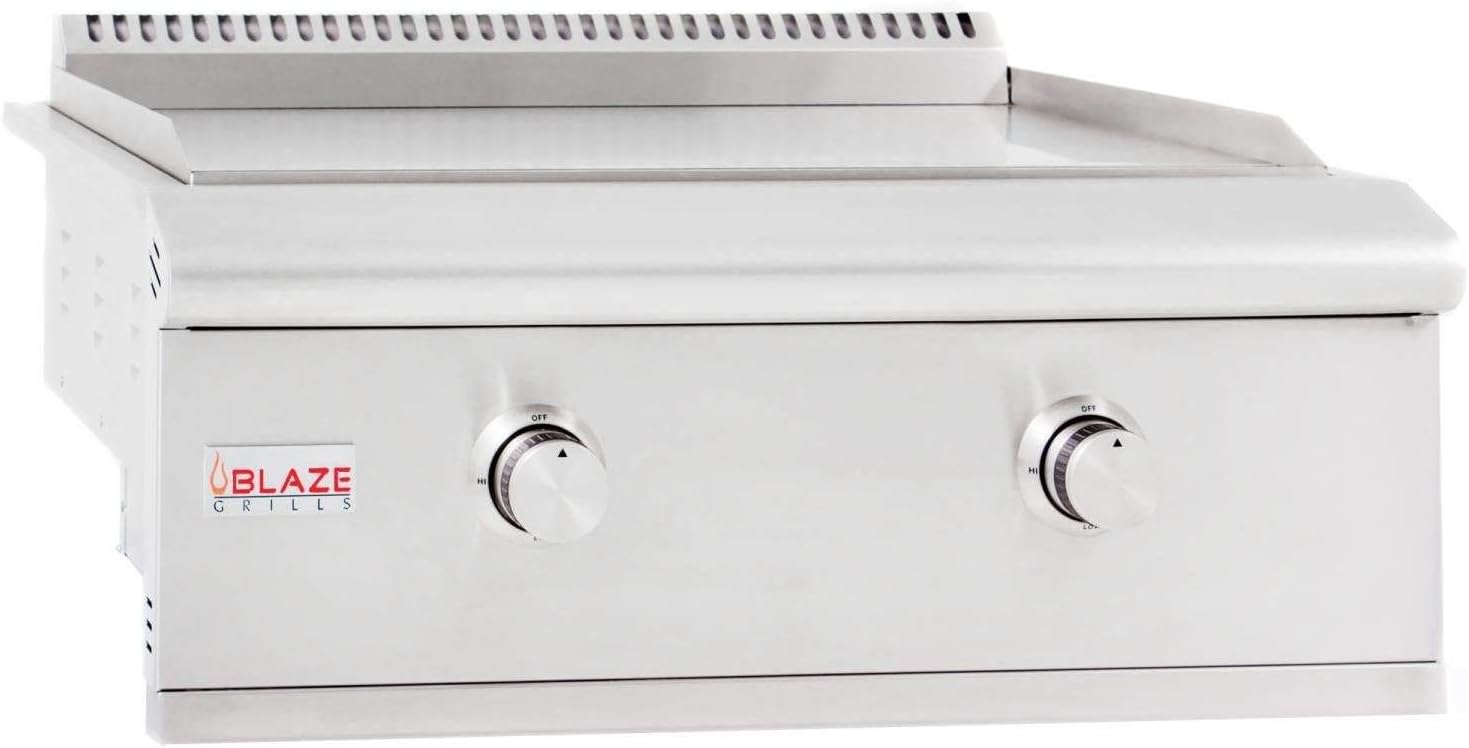 review Blaze 30-Inch Built-In Gas Griddle with Lights (BLZ-GRIDDLE-LTE-LP), Propane