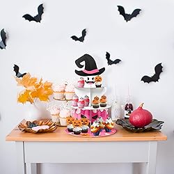 Haooryx Little Boo Party Decorations Cupcake