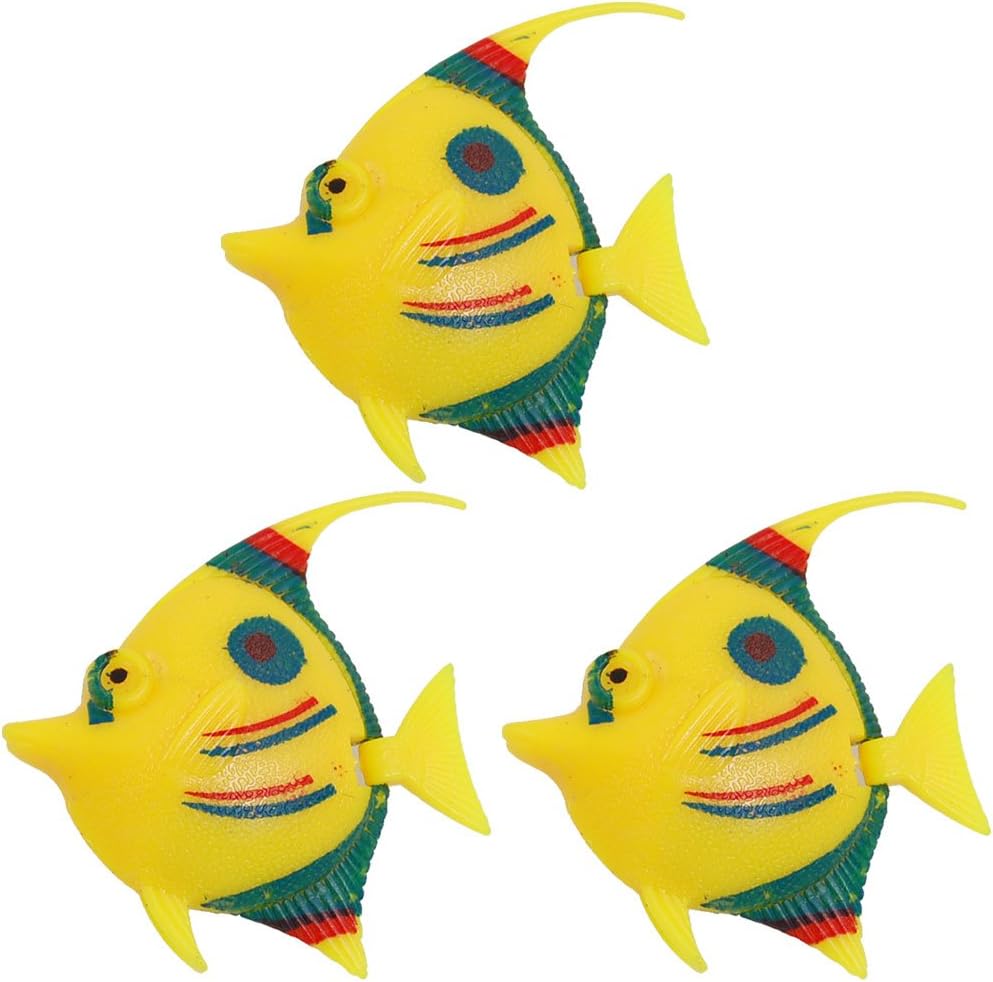 Sourcingmap Kunststoff Fisch Tank Wiggled Schwanz Fisch Dekor 3